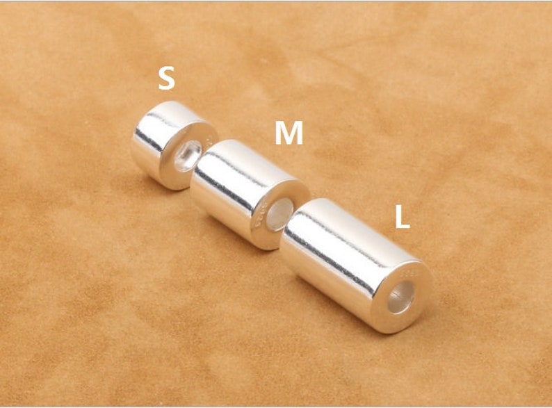 925 Sterling Silver Tube Bead Birght Silver Bead Silver Tube Etsy