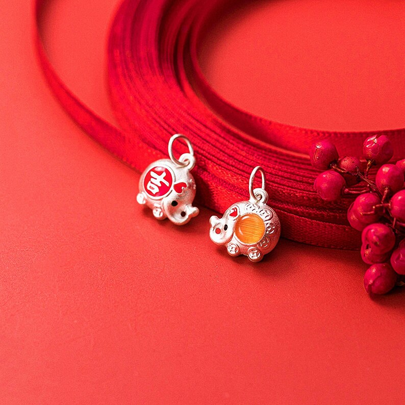 Elephant Charm Animal Charm Bracelet Charm Cute Charm Adorable Charm Sterling Silver Charm Kawaii Elephant Pendant Necklace Charm