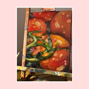Original Tomato Veg Fruit Painting