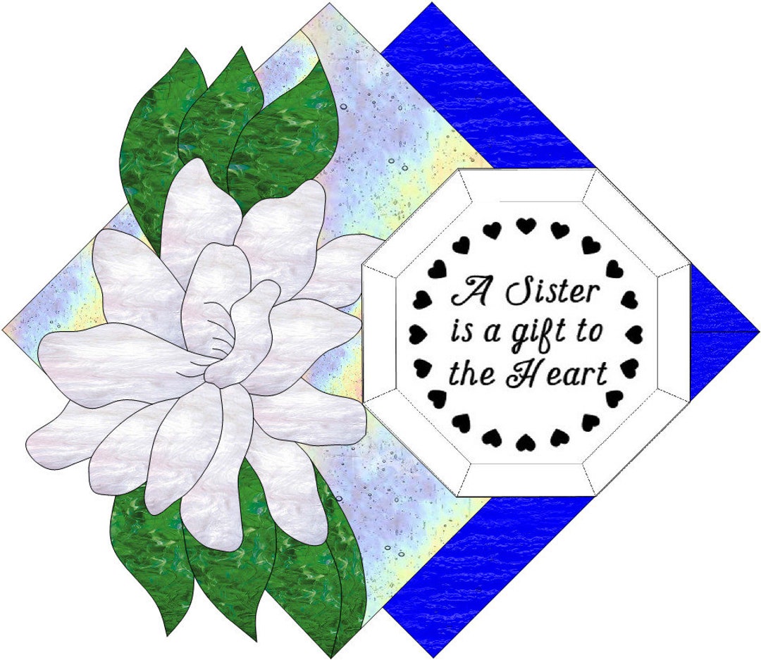 Sister Stained Glass Suncatcher Made to Order allow 2 Etsy