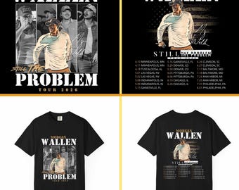 Morgan Wallen Still The Problem Tour 2026, PNG (Digital Download)