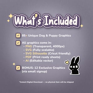 Kawaii Puppy Clipart | 85+ Chibi Dog Graphics (png, svg, pdf, ai) imagem 6