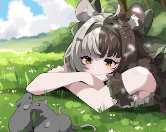 Anime Style Illustration Commission | Clean Art Style