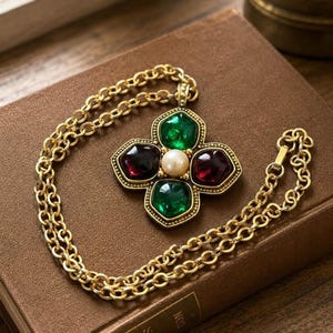 Ysl Cross Necklace - Etsy