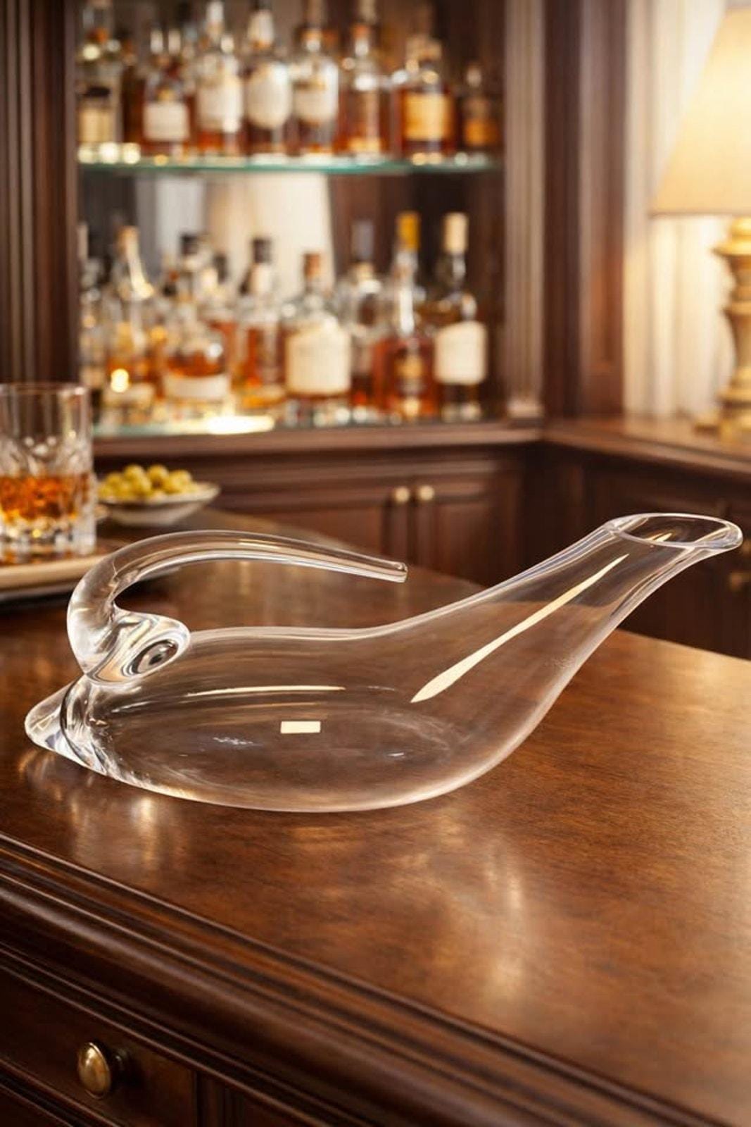 Vintage Duck Decanter - Etsy