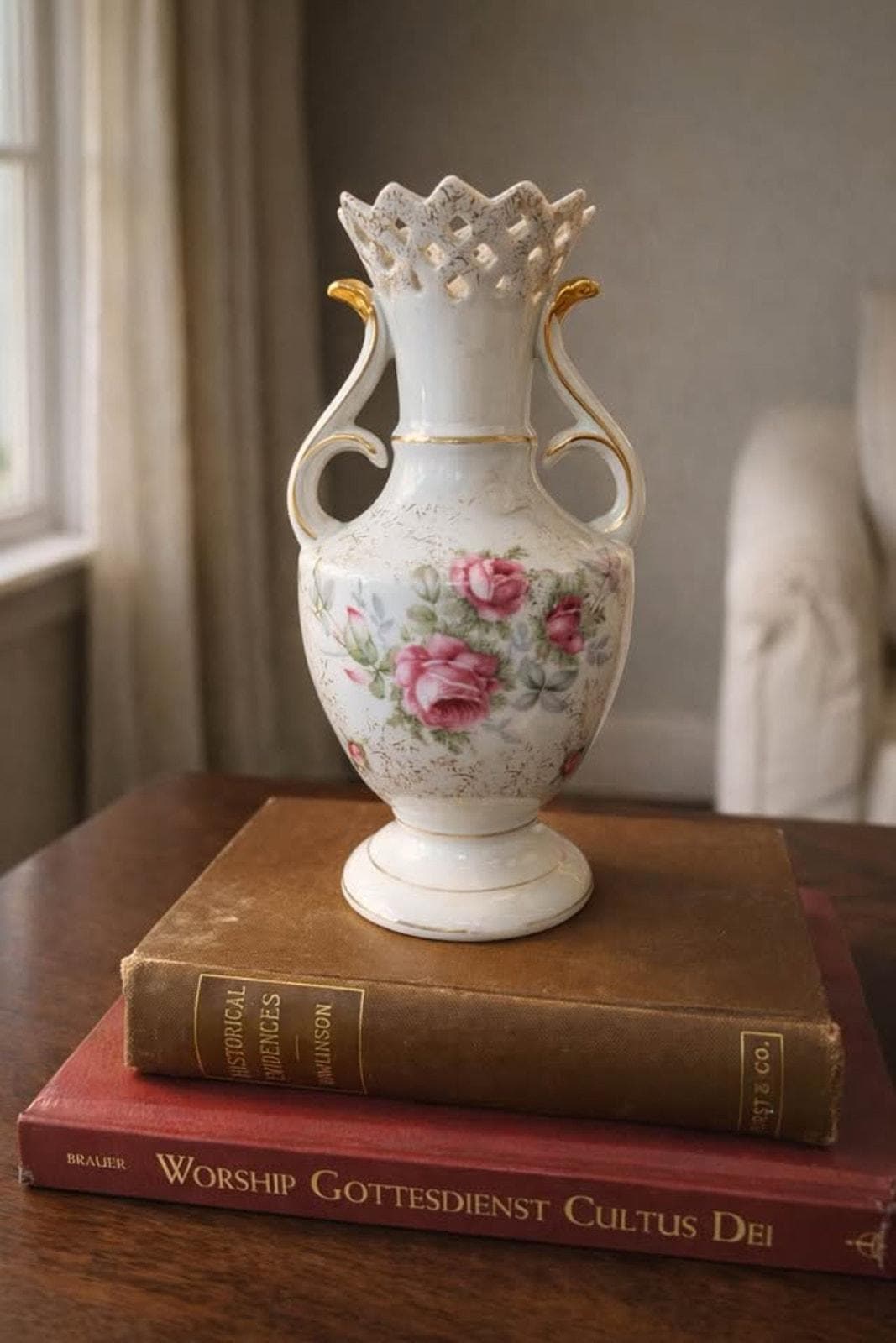 Dresden Vase - Etsy