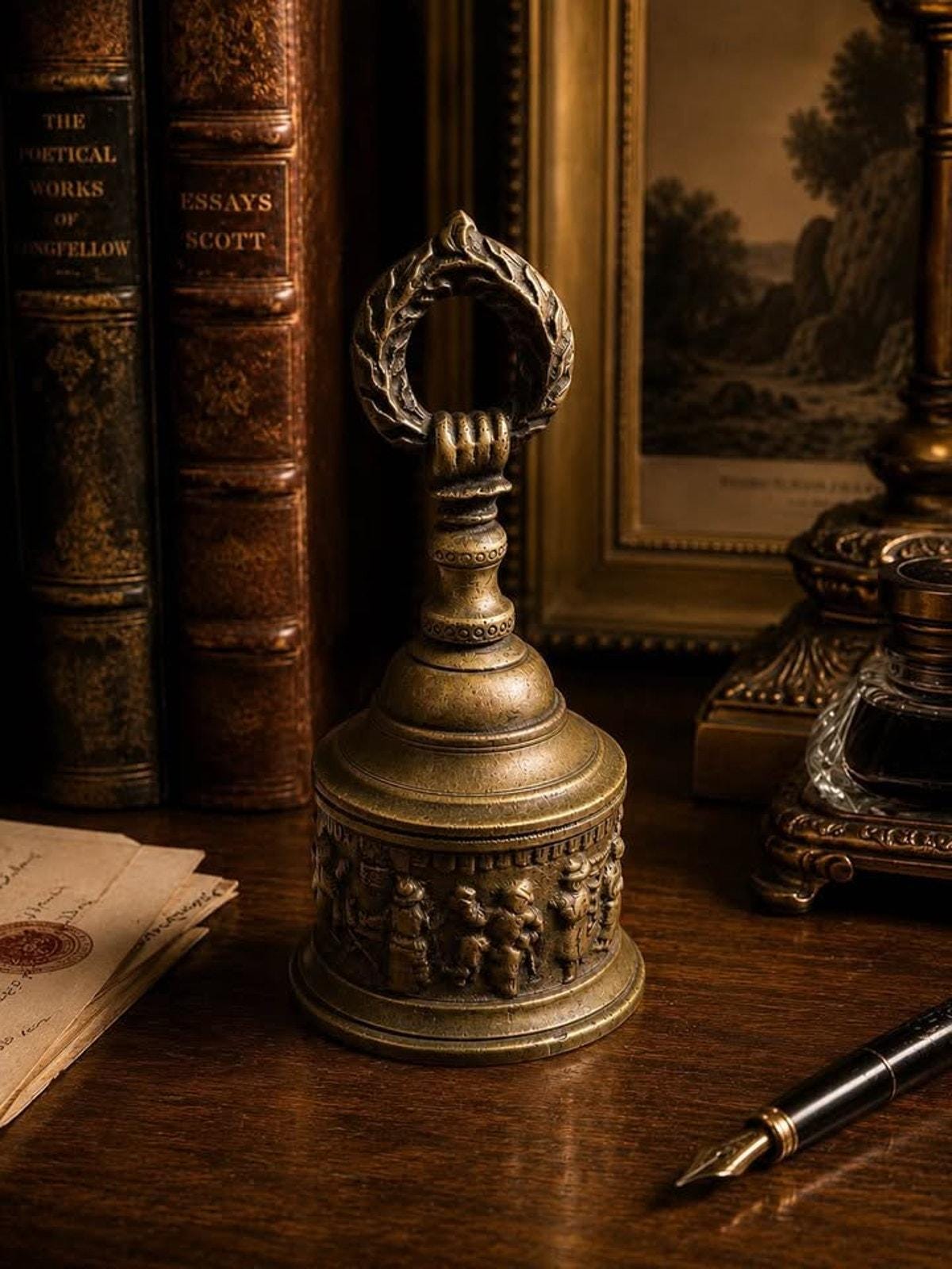 Antique Handbells - Etsy