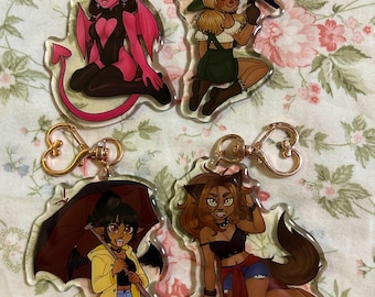 Monster girls! - Keychains -