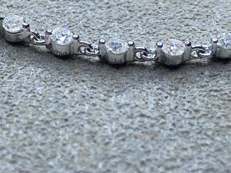18K Solid Gold Diamond Bracelet Dainty Diamond Bar Bracelet 18k-solid-gold-diamond-bracelet-dainty-diamond-bar-bracelet