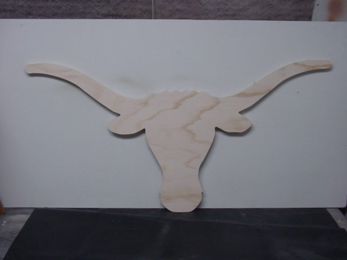 Longhorn Texas Longhorn Ornaments DIY Craft Supplies Etsy