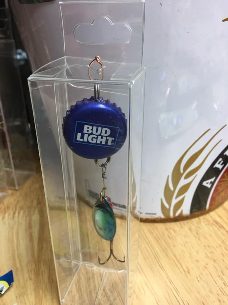 Fishing Lure Bottle Caps Beer Bottle Cap Lure Father's Etsy