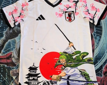 Maillot de football japonais Luffy/Zoro Anime One Piece Concept Edition S, M, L, XL, XXL