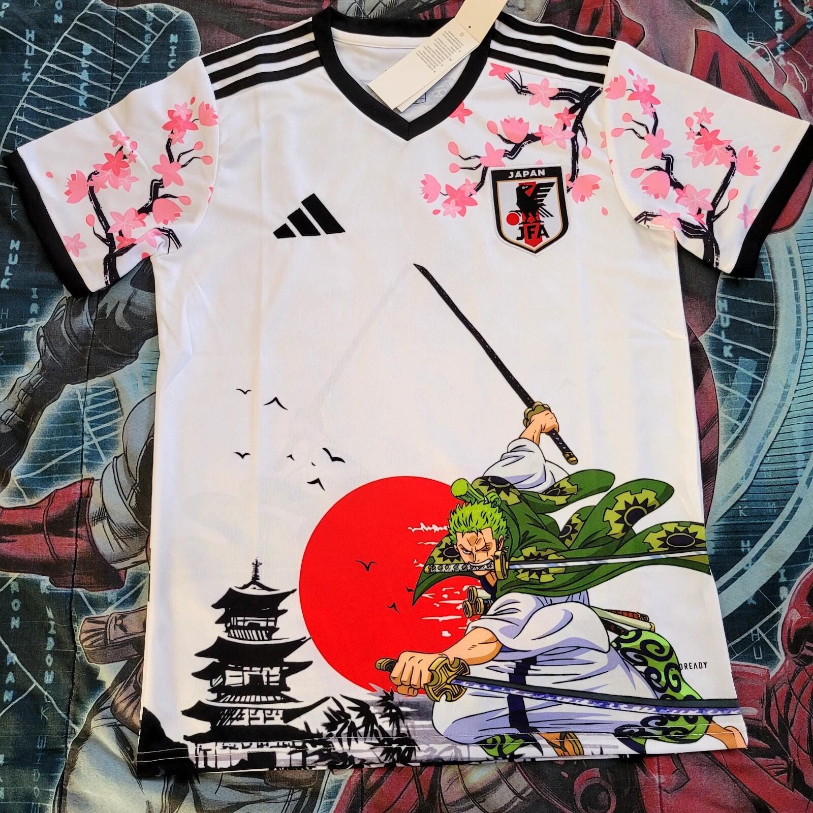 Maillot Football Itachi Équipe Foot Japon Adulte Enfant T-shirt Naruto