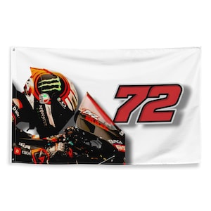 Bandera Marco Bezzechi 72 Moto GP