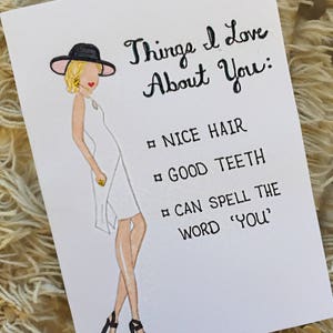 Sparkly Parent Trap Greeting Card- Meredith Blake