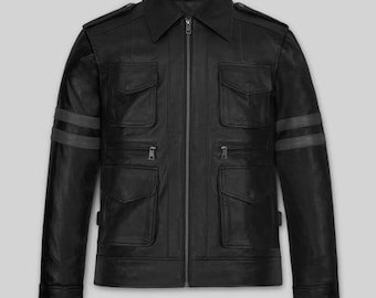 Resident Evil 6 Leon Kennedy Leather Jacket