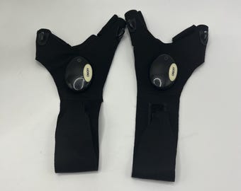 2Pcs LED Flashlight Gloves – Hands-Free Light for Night Fishing, Camping, Hiking