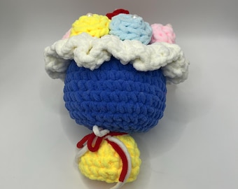 Handmade DIY Knitted Bouquet - Princess Bouquet | Birthday Gift