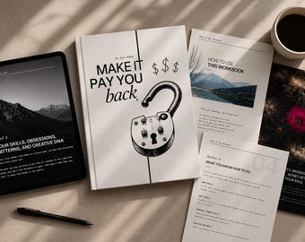 Make It Pay You Back | Guided Workbook & Journal | Personal Growth Planner | Printable PDF