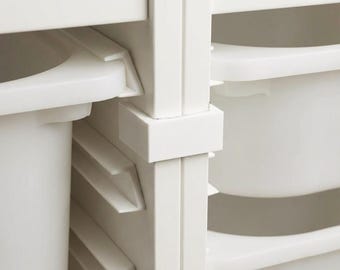 IKEA Trofast Connector Clips (Set of 5) – Fits White Trofast Storage Combination