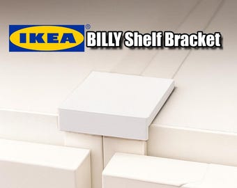 IKEA BILLY Bookcase Shelf Aligner Brackets (Set of 5) – Secures IKEA shelves together