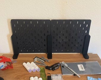 IKEA SKÅDIS Universal Vertical Desk Mount Brackets | No-Drilling Required