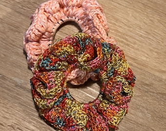 Handmade Crochet Scrunchie