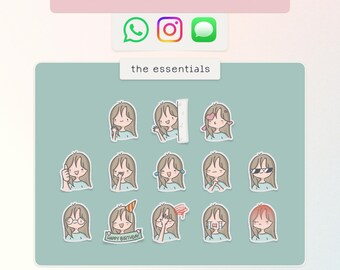 Personalisierte animierte Aufkleber | Benutzerdefinierte Chat Emotes (Digitaler Download