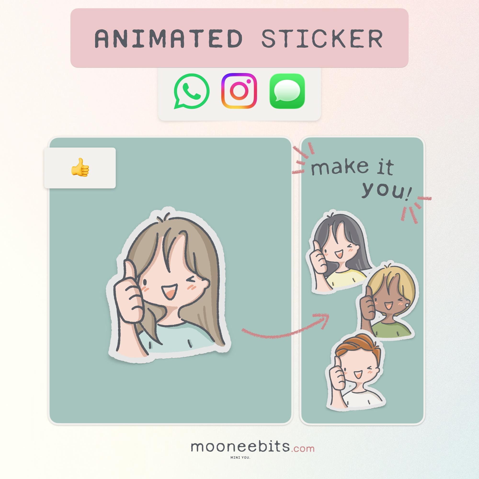 Custom Whatsapp Stickers - Etsy Australia