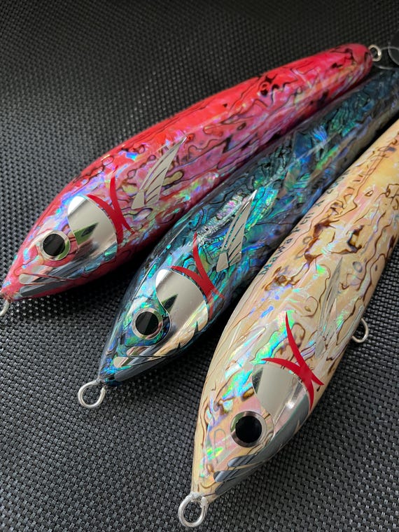 MAWA PEN X 200F Abalone Diving Pencil | Handmade Tuna GT Casting Lure