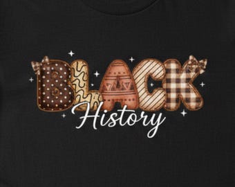 Black History png – Black History Month SVG-ontwerp voor shirts, trendy retro grafische zwarte geschiedenis, afdrukbare digitale download