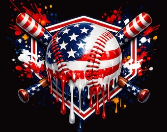 Amerikaanse vlag honkbal, honkbal png, 4 juli png, Memorial Day png, honkbal levensstijl png, jongenshonkbal png, druppel honkbal png