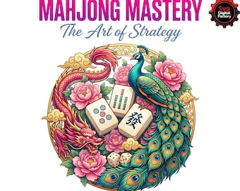 Mahjong Mastery Png Svg, Mahjong Game Night T-shirt Design, Mahjong Lover Gift, Mahjong Party Shirt, Mahjong Club Svg, Instant Download