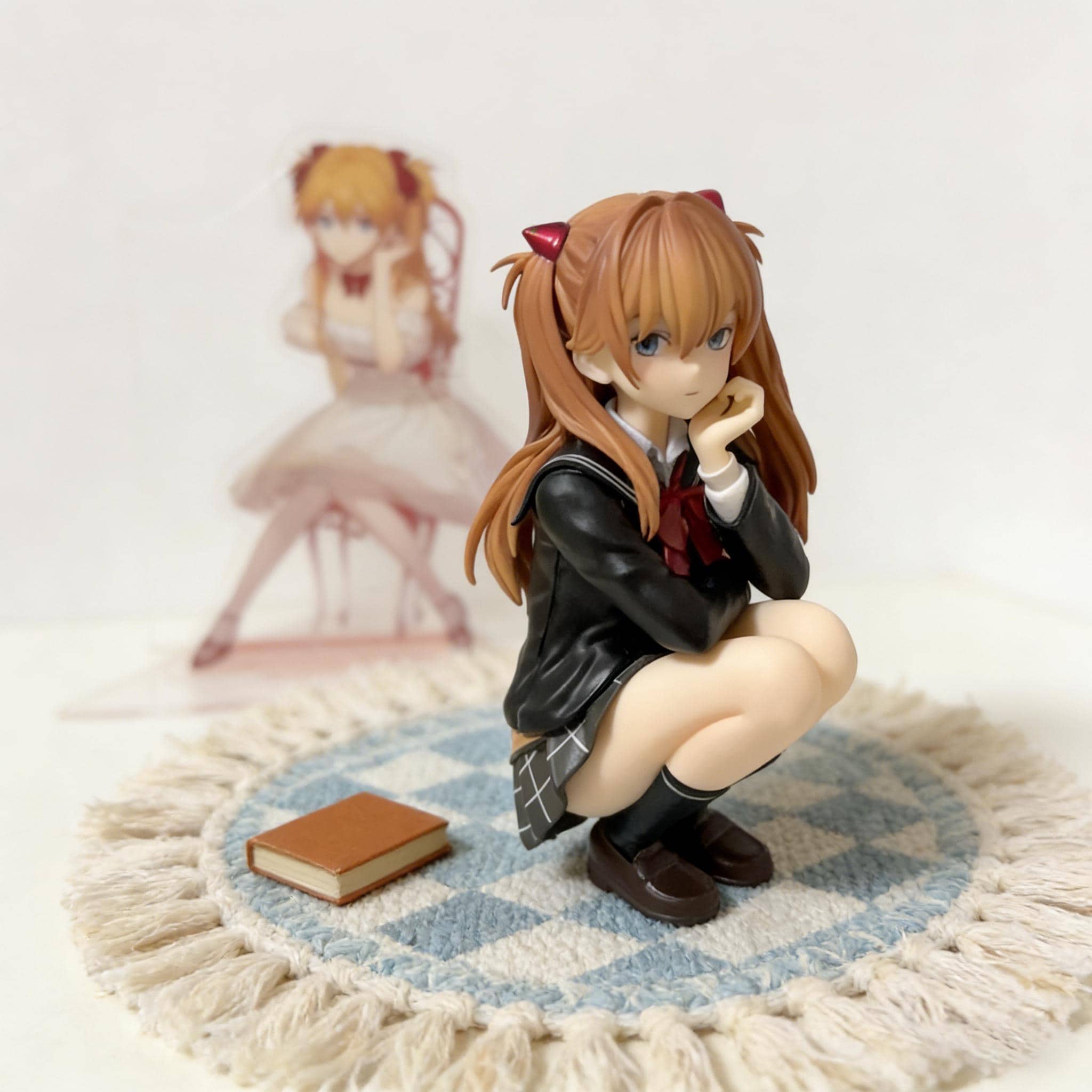 Peluche Di Asuka Langley Soryu E Ayanami Rei – Ciondolo Anime Morbido 10/15/20/28 Cm, Regalo Perfetto Per Fan Di Evangelion