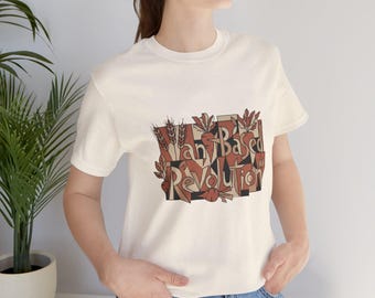 Maglietta "Plant Based Revolution" / Maglietta vegana con grafica a tema vegetale