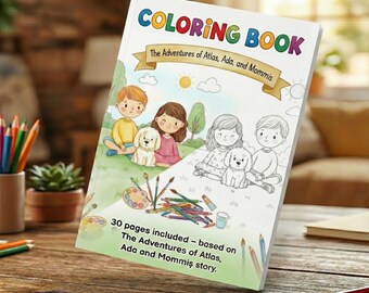 Libro da colorare stampabile con animali per bambini / Attività di empatia, carte di affermazione (PDF)