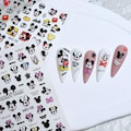 Micky Minnie Daisy Nail Stickers Nail Decals, Disney Nail Art, Cartoon Nail Designs, DIY Nail Art, Nail for Kids, Manicure Supplies, Gift product logo