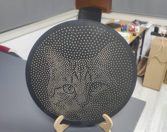 Cat Stipple Art CNC file for router – DXF g code compatible