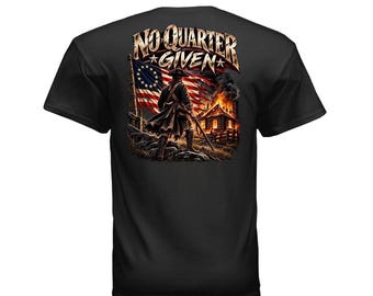 SIN CUARTEL DE POR VIDA — Camiseta patriótica de la Guerra de Independencia