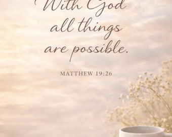 Christian Phone Wallpaper Set | Bible Verse Lock Screens (Digital Download)