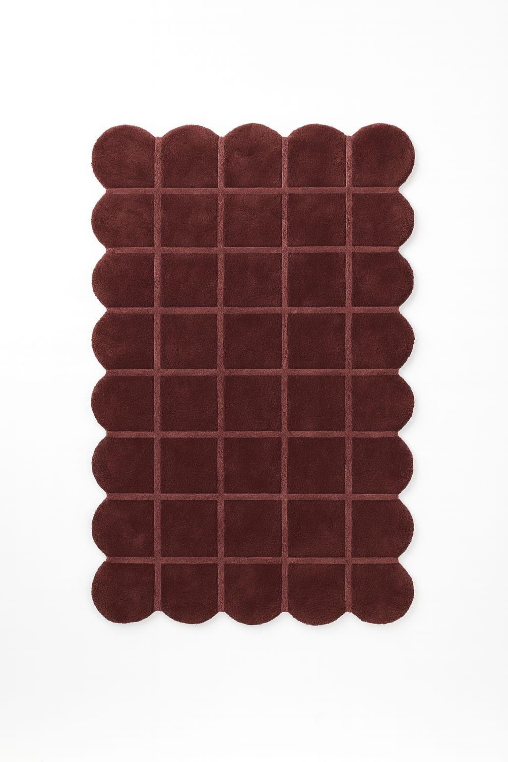 Carpeto Rugs Tapis Salon Orientale Rouge Bordeaux 140 x 200 cm Différentes Tailles Poils Courts