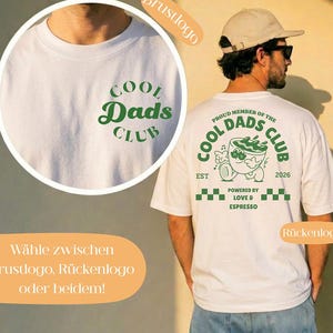 Camiseta personalizada del Club de Papás Geniales con fecha de fundación, idea de regalo para el Día del Padre, regalo de cumpleaños para papá, camiseta personalizada para papá