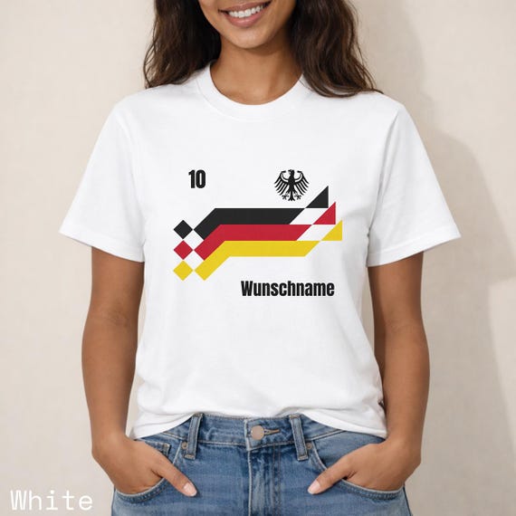 WM 2026 Deutschland Shirt Personalisierbar Wunschname Nummer Lieblingsspieler Geschenk Für Fußball Fan Public Viewing,Fussball WM Fanartikel