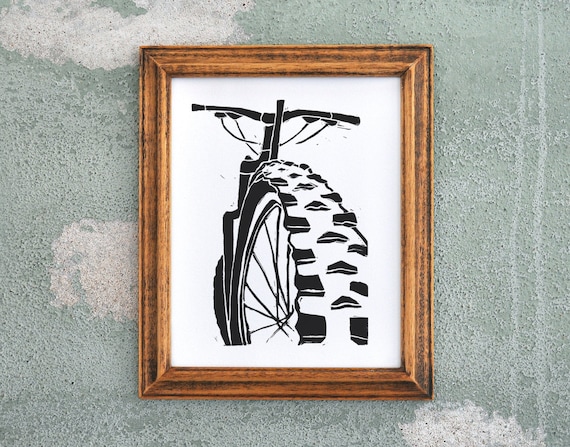 Etsy bike online art