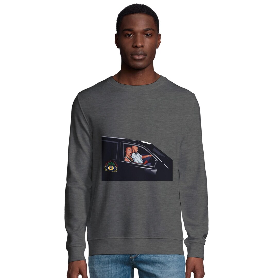 90s Hip Hop Jumper | West Coast Rap Sweatshirt | Retro Music Crewneck ...