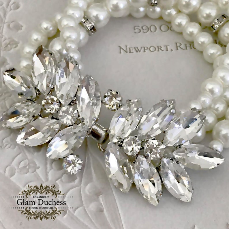 Bridal Earrings Bridal jewelry Bridal Bracelet Pearl Bracelet Wedding Earrings Pearl Earrings Bridesmaid Jewelry set Wedding Jewelry