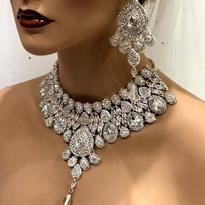Indian Bridal Jewelry Set Bridal Necklace Choker Earring Set - Etsy