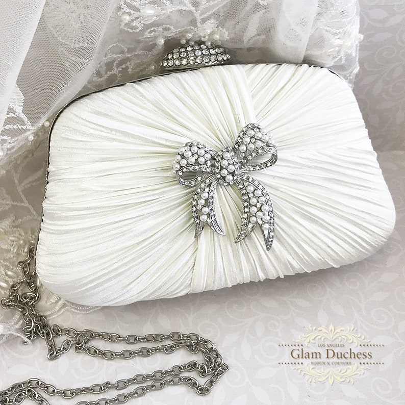 bridesmaid clutch purse