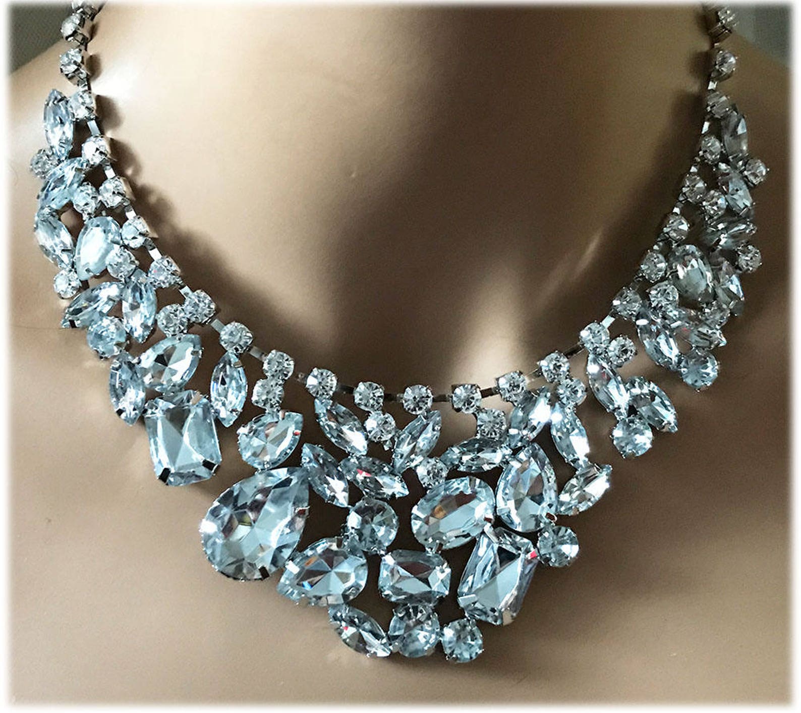 Bridal Jewelry Set Wedding Jewelrybridal Necklace Earrings Etsy