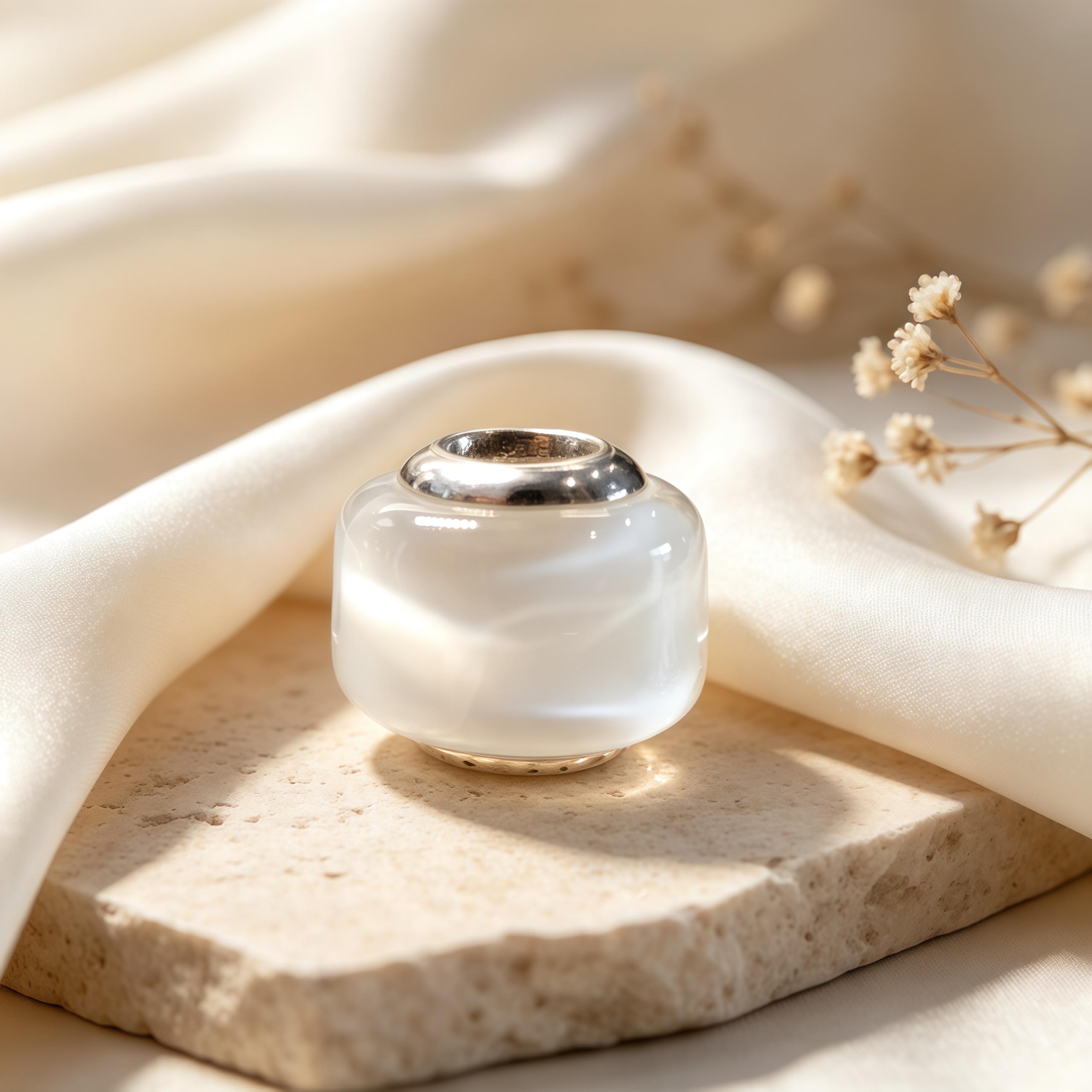Pandora White Murano Glass - Etsy